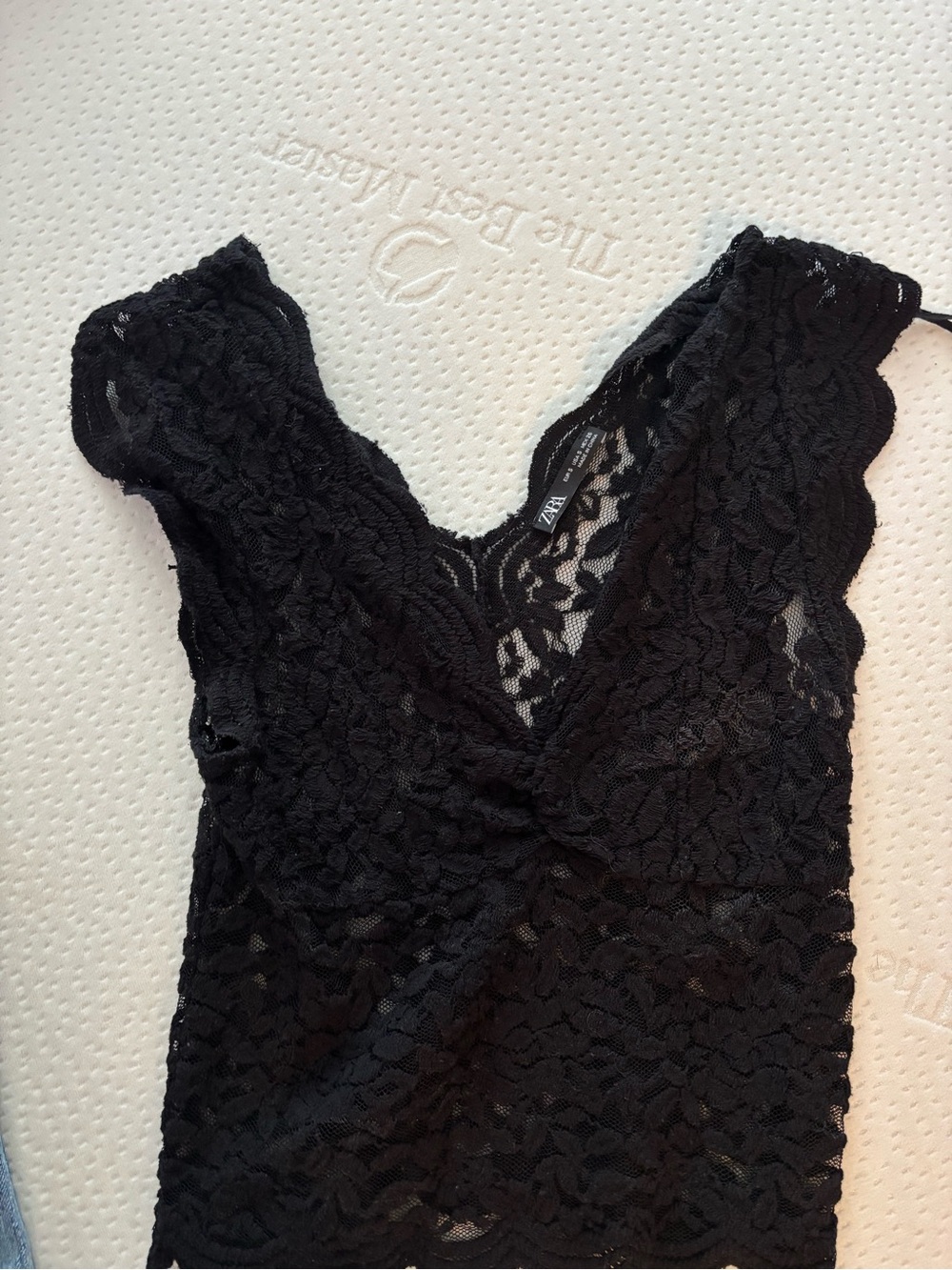 Zara lace crop